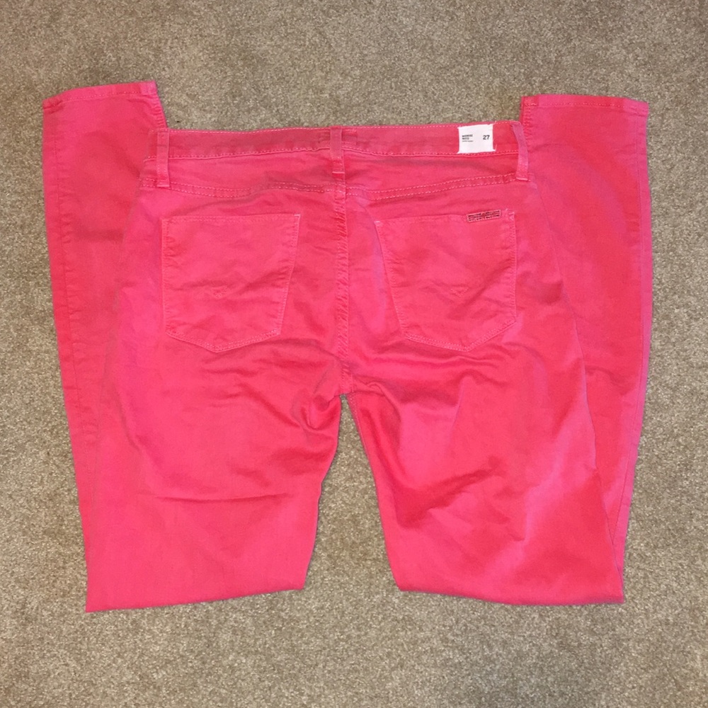 Coral Hudson Skinny Jeans size 27